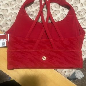 Beautiful red with some zebra print but it’s red on red